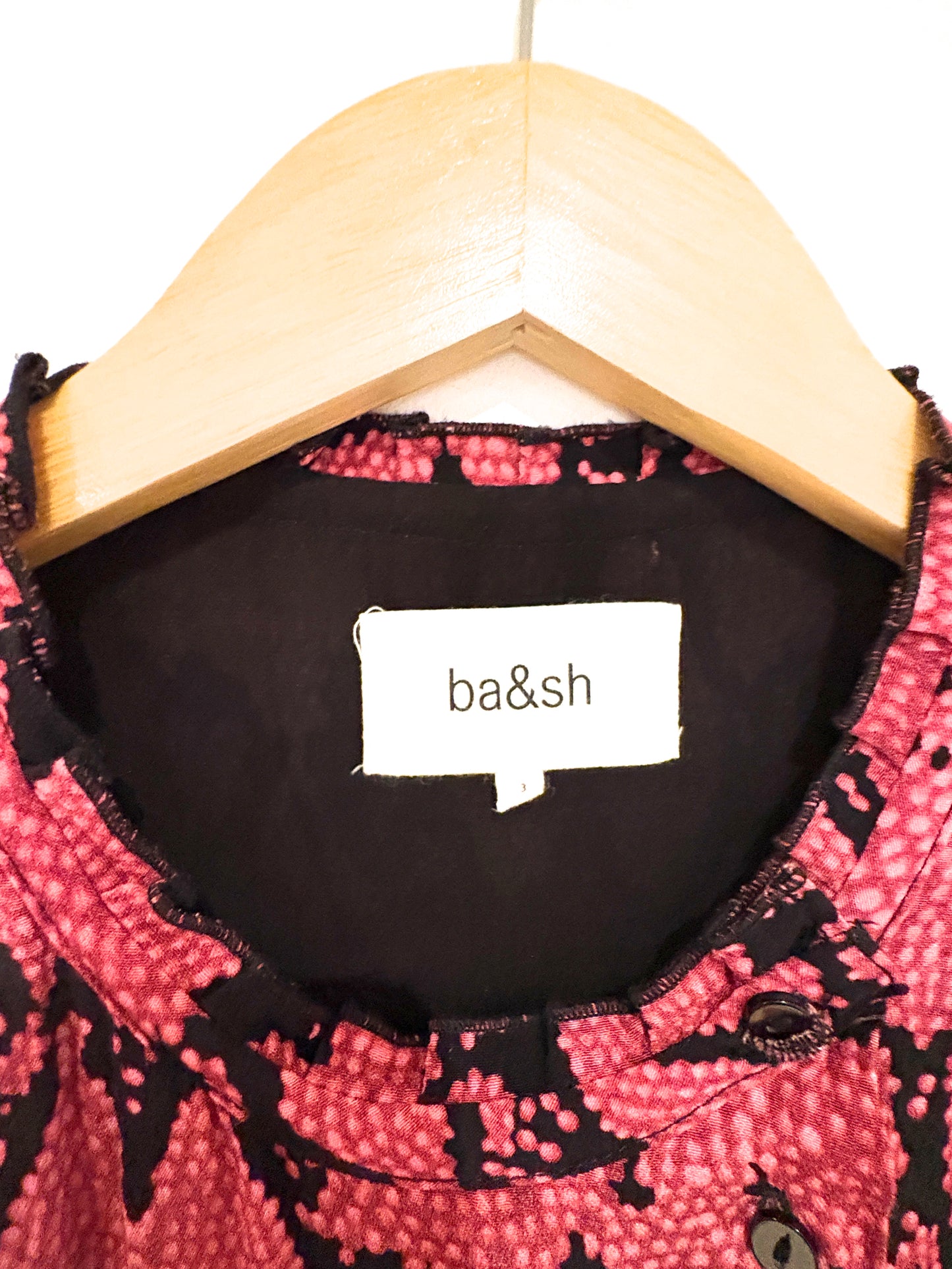 Ba&sh Snakeskin Dress L