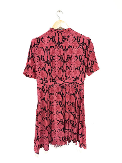 Ba&sh Snakeskin Dress L