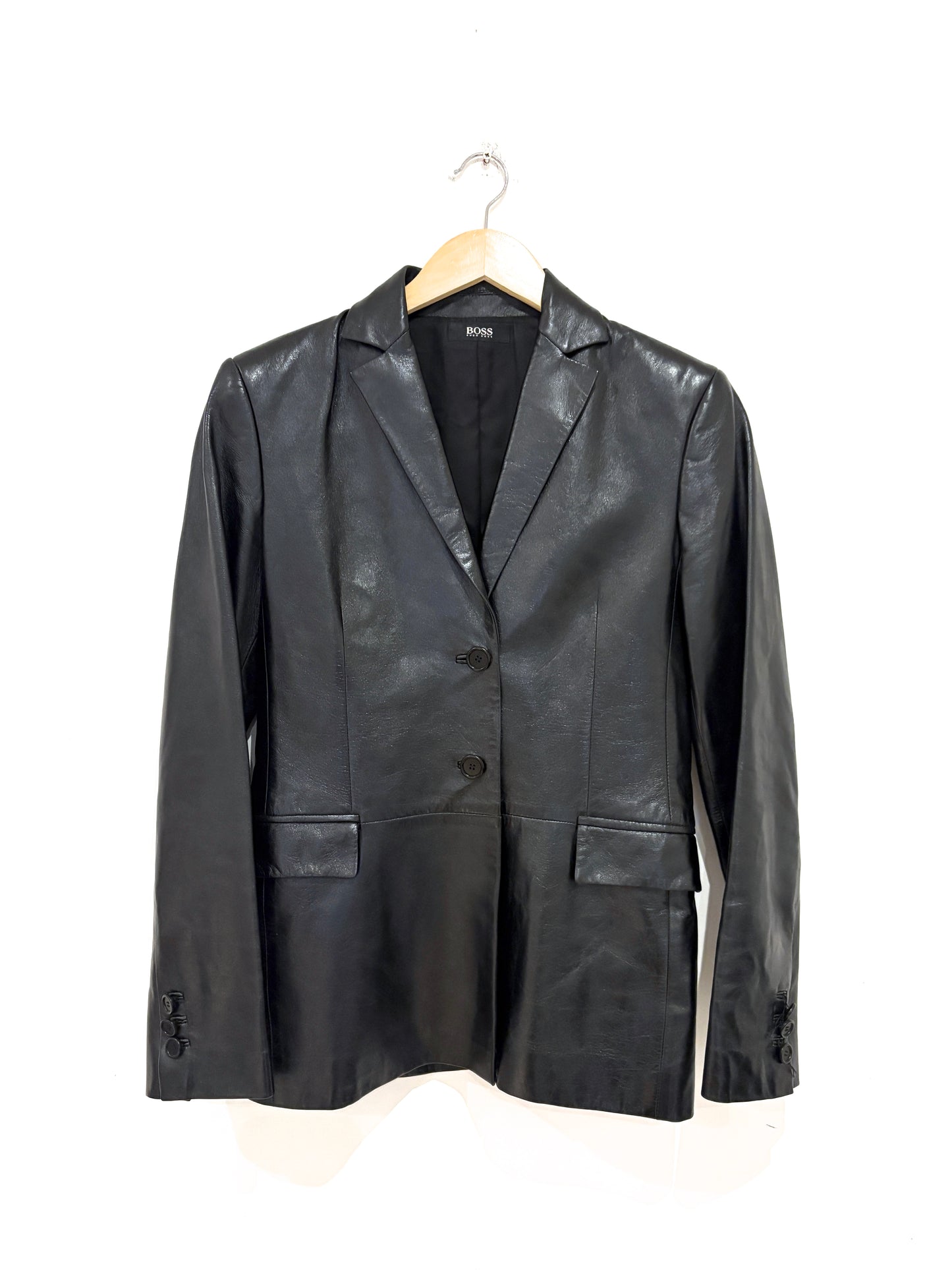 Hugo Boss Vintage Leather blazer