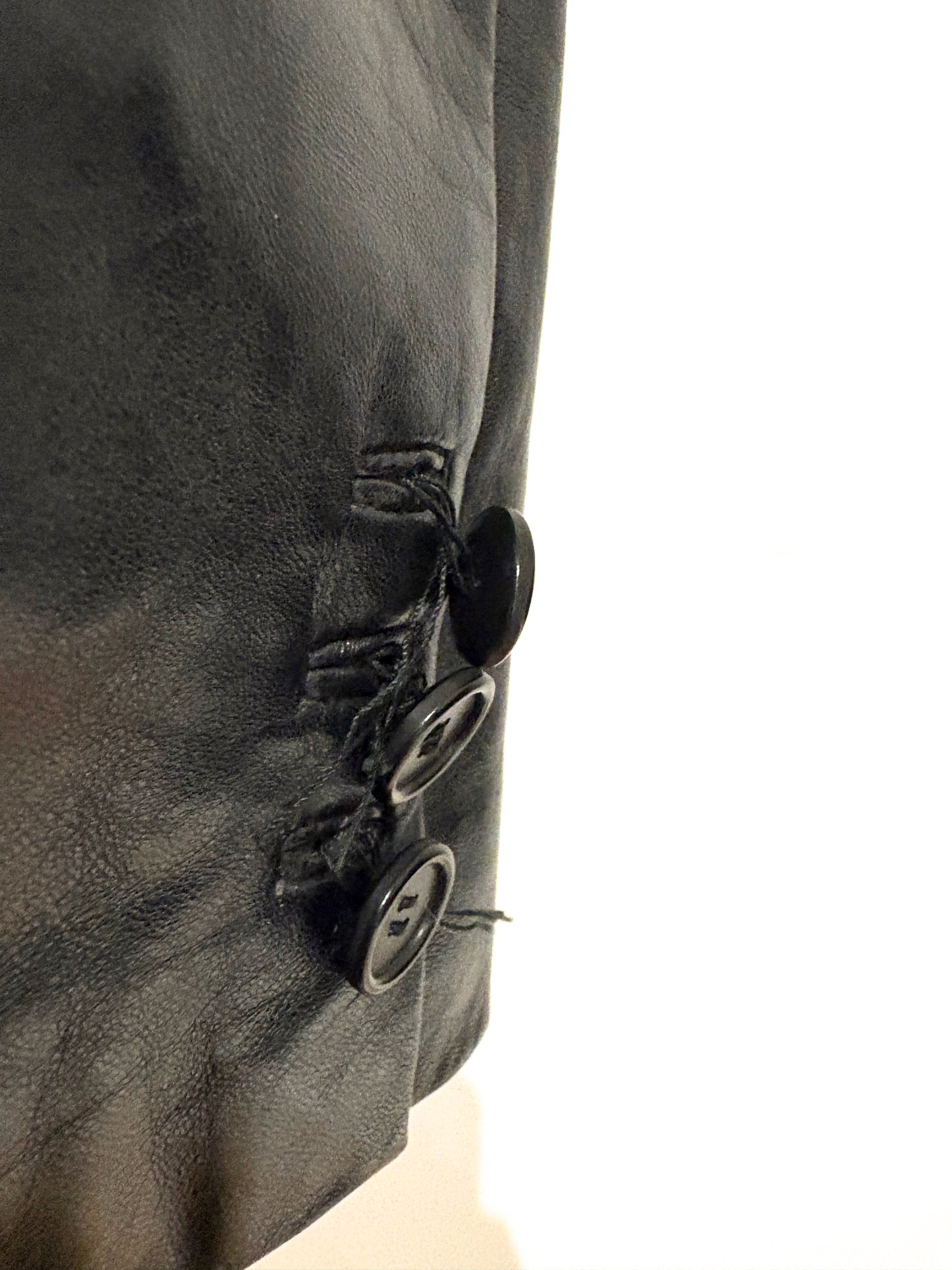 Hugo Boss Vintage Leather Blazer UK 12