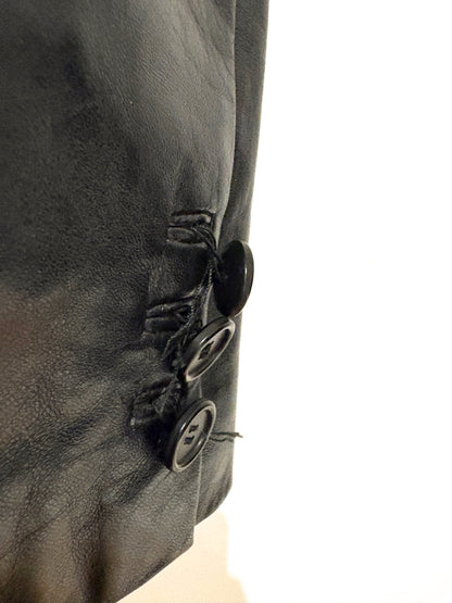 Hugo Boss Vintage Leather Blazer UK 12