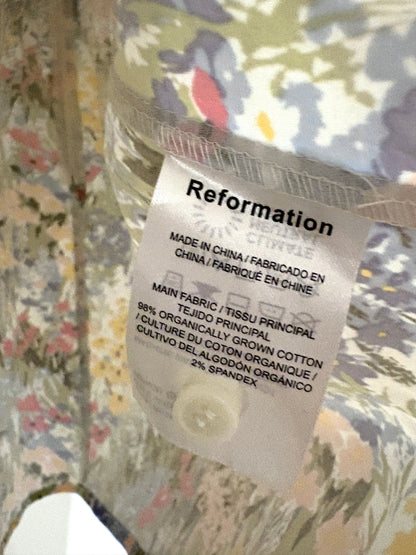 Reformation Floral Print Dress UK 6