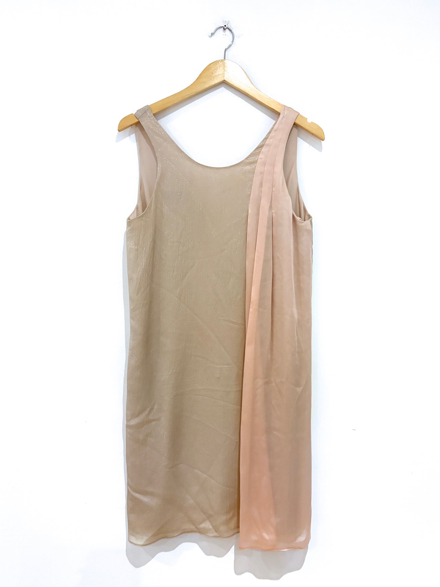 Emporio Armani Gold Shimmer Dress 