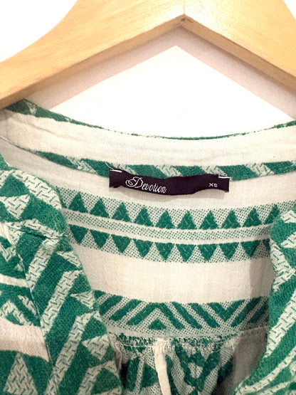 Devotion Twins Ella Green Dress XS