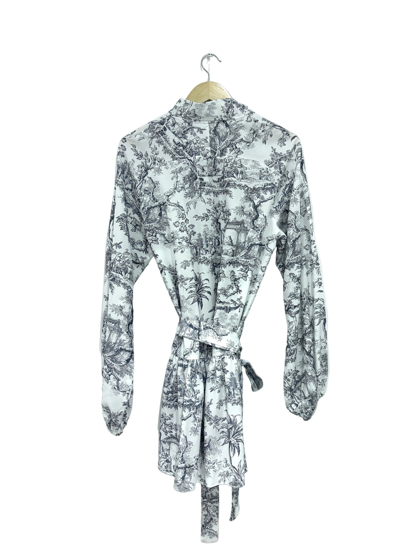 Commense Toile de Jouy Print Dress M