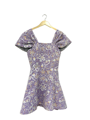 Rotate by Birger Christensen Petra Jacquard Dress UK 12