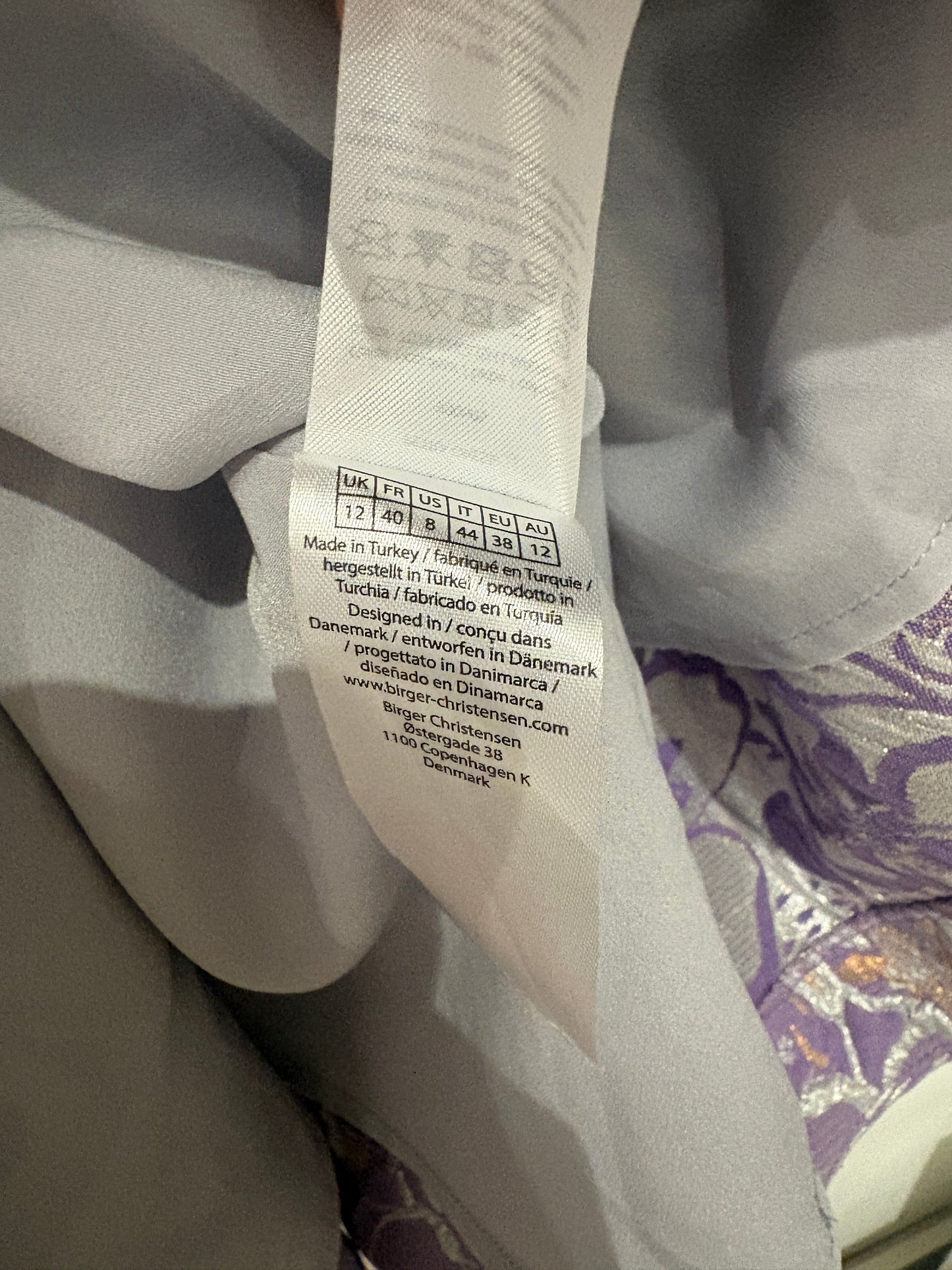 Rotate by Birger Christensen Petra Jacquard Dress UK 12