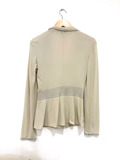 Emporio Armani Vintage Cream Suit UK 10