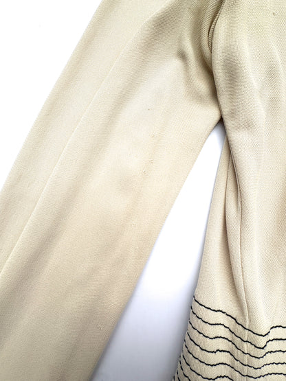 Emporio Armani Vintage Cream Suit UK 10