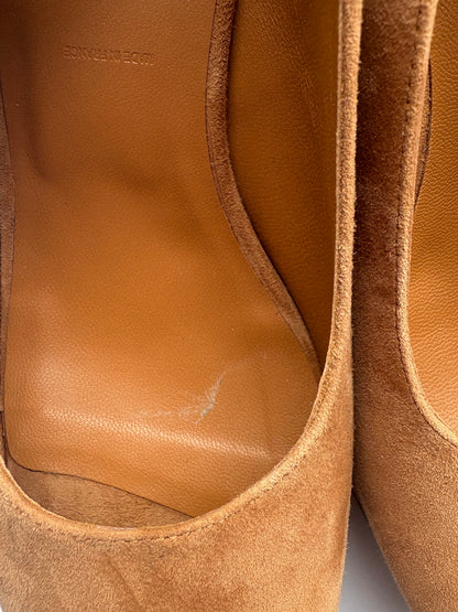 Clergerie Camel Suede Pumps UK 5