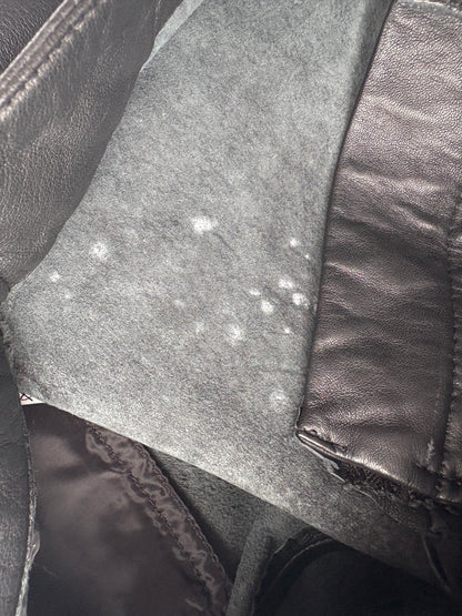 New with Tags Zara Leather Flared Trousers S