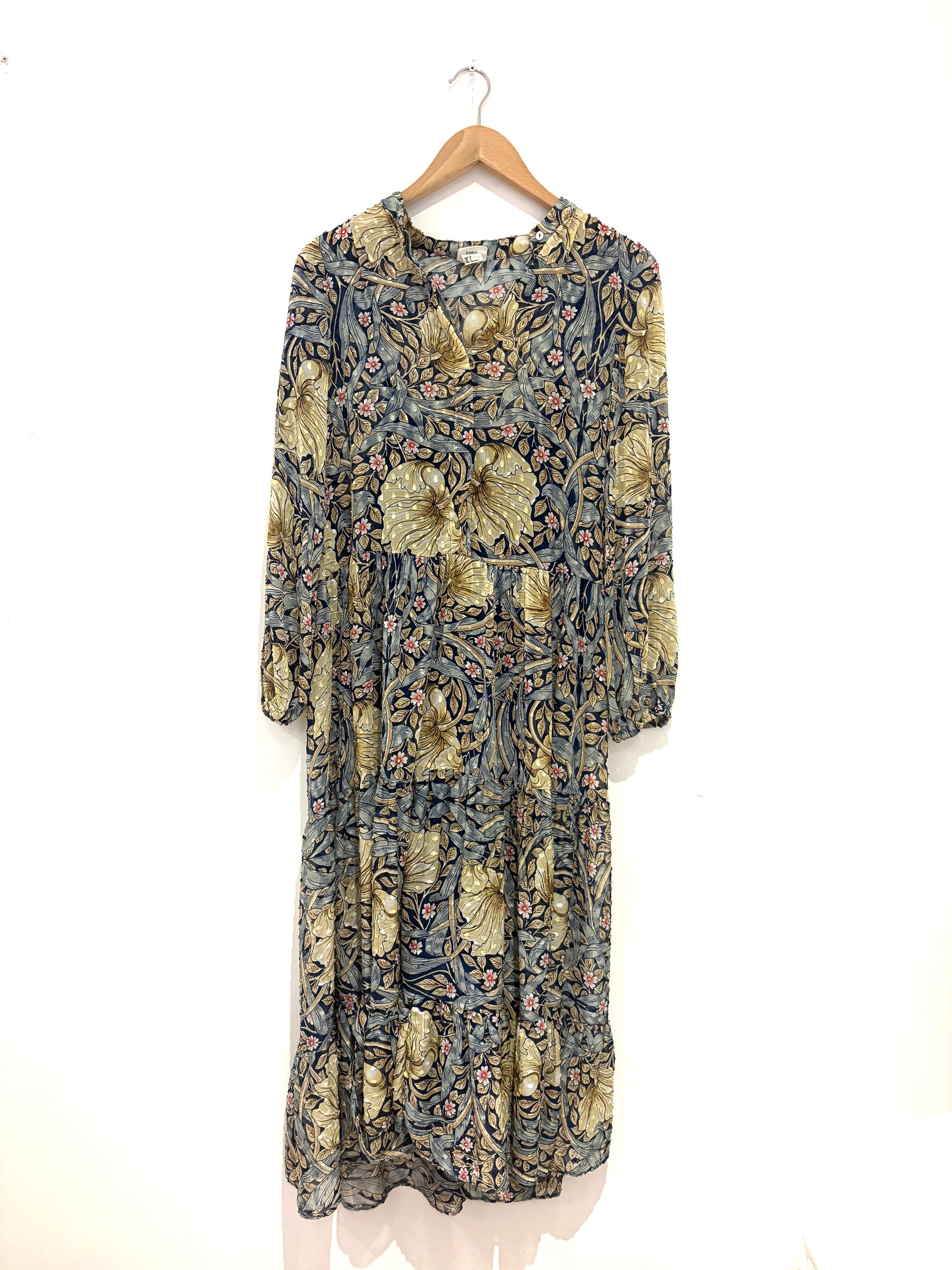 Morris & co x h&M print dress