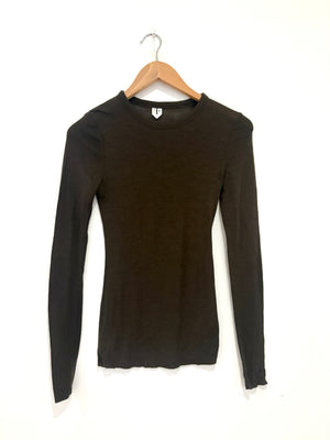 Arket Brown Long Sleeved Knit S