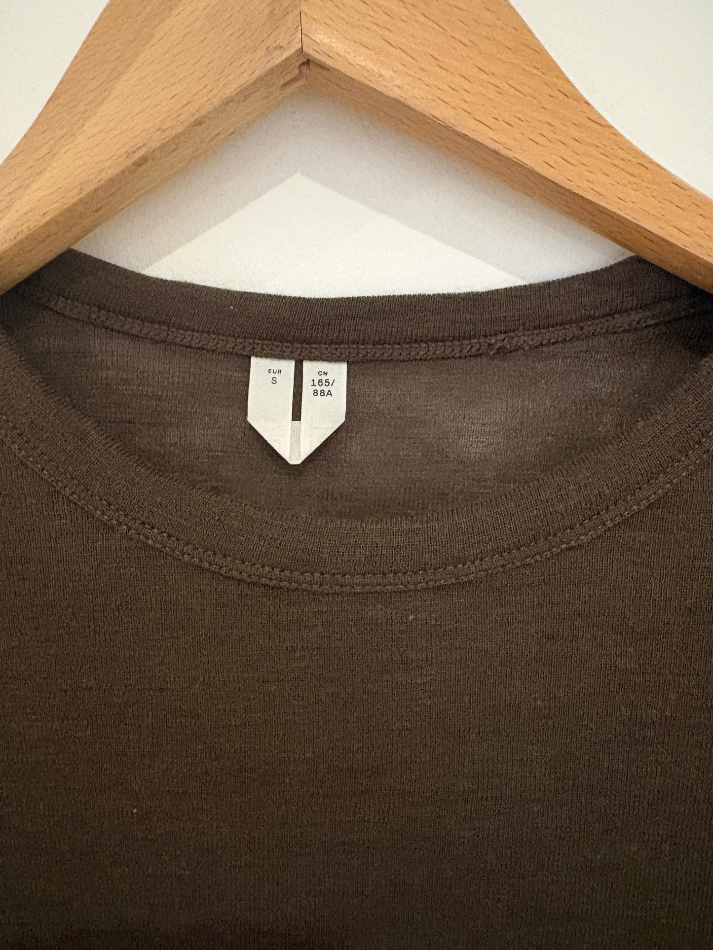 Arket Brown Long Sleeved Knit S