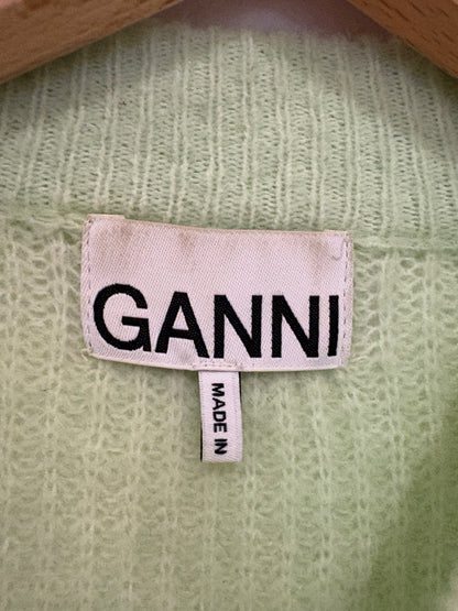 Ganni Wool & Alpaca Green Jumper M