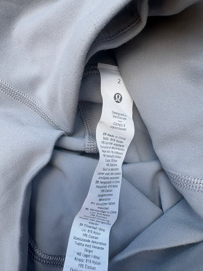 Lululemon Grey Aligne Leggings 25" UK 6