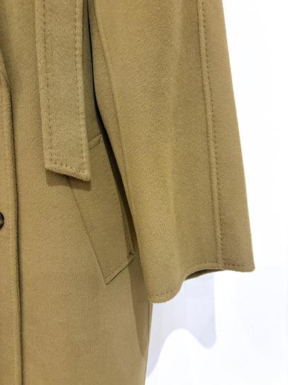 12 STOREEZ Double-Breasted Wool-Blend Coat M