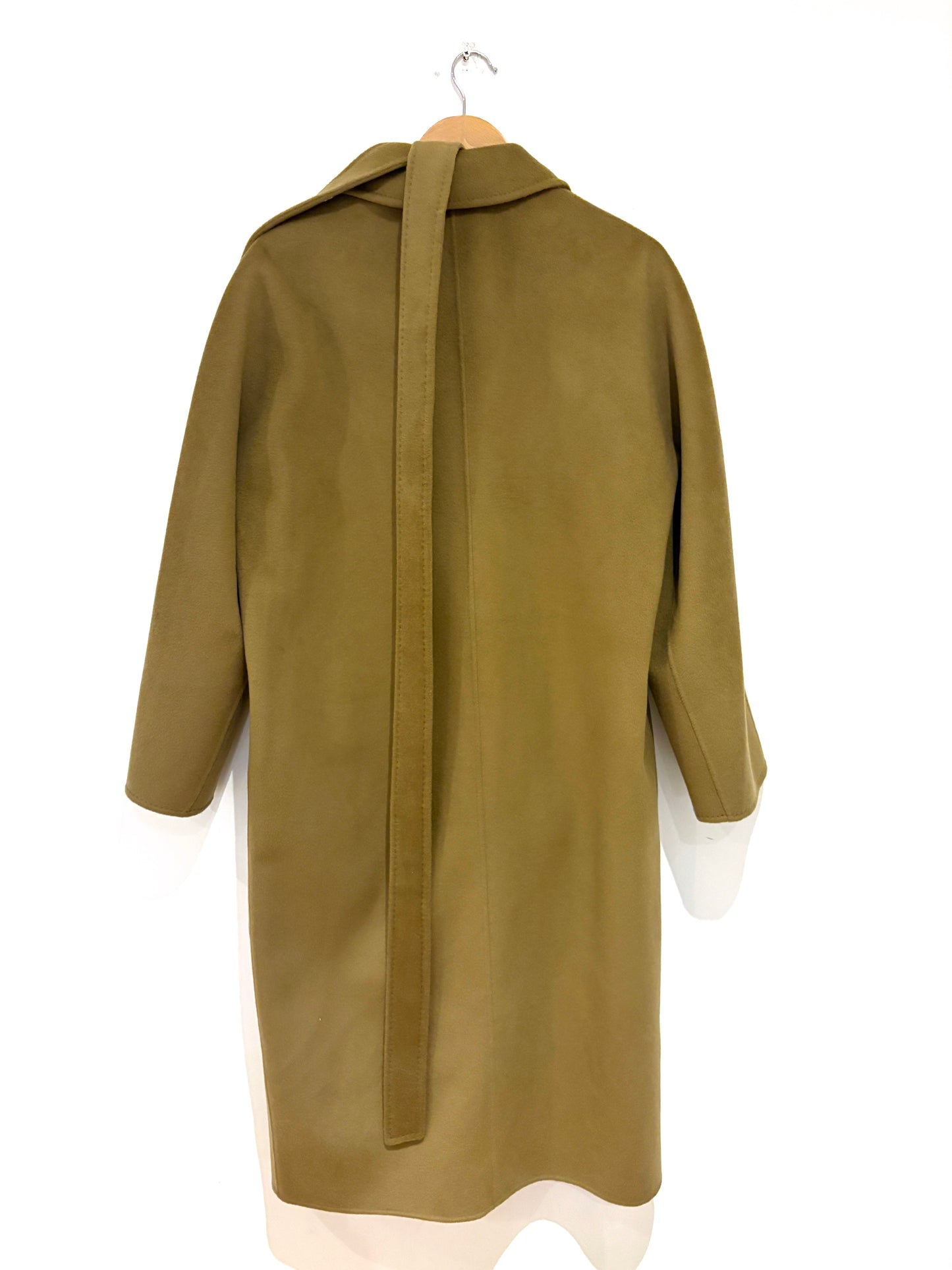 12 STOREEZ Double-Breasted Wool-Blend Coat M