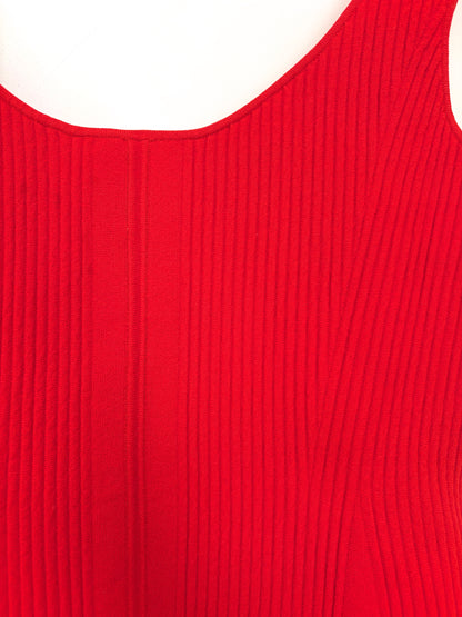 Altuzarra Red Ribbed Camisole M