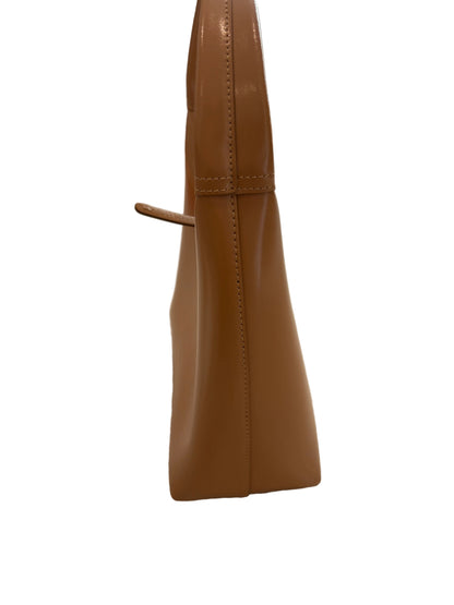 Mansur Gavriel Leather Camel Shoulder Bag