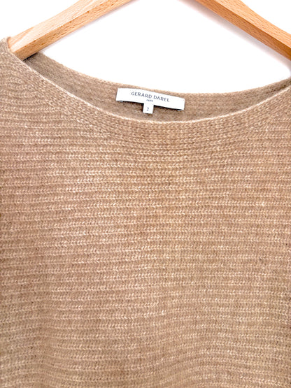 Gerard Darel Beige Wool Knit M