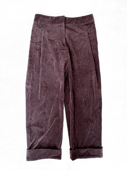 Me+Em Brown Corduroy Trousers UK 10