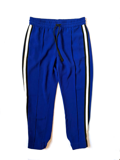 Me+Em Blue Joggers with white stripe
