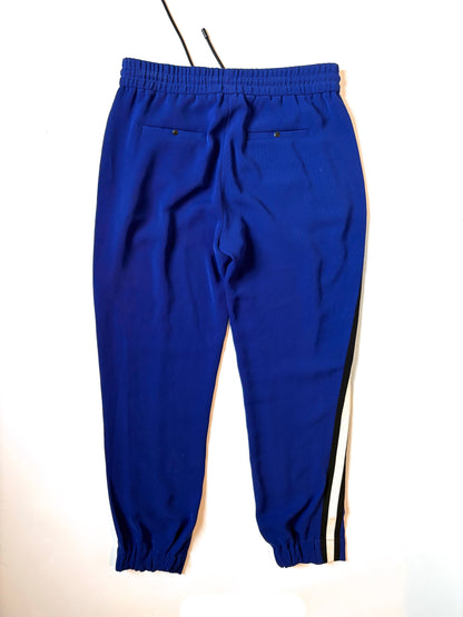 Me+Em Black Wide Leg Trackpants UK 10