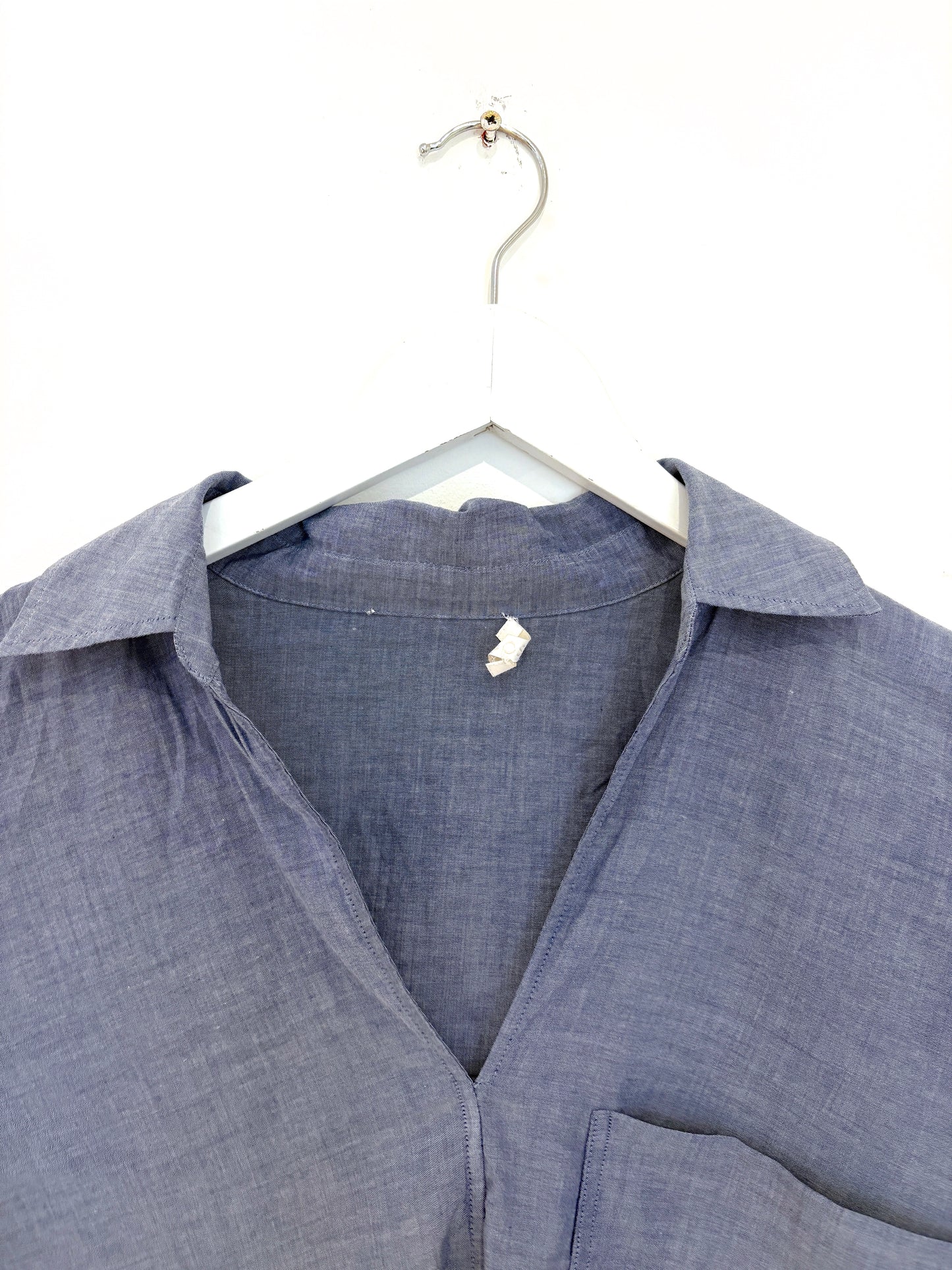 COS Blue Cotton Shirt UK 10