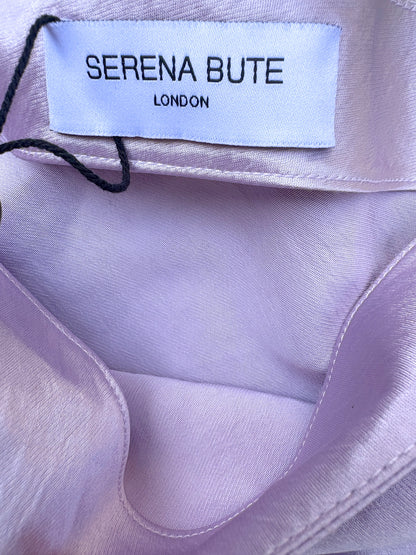 Serena Bute Lilac Flare Bias Maxi Skirt UK 12
