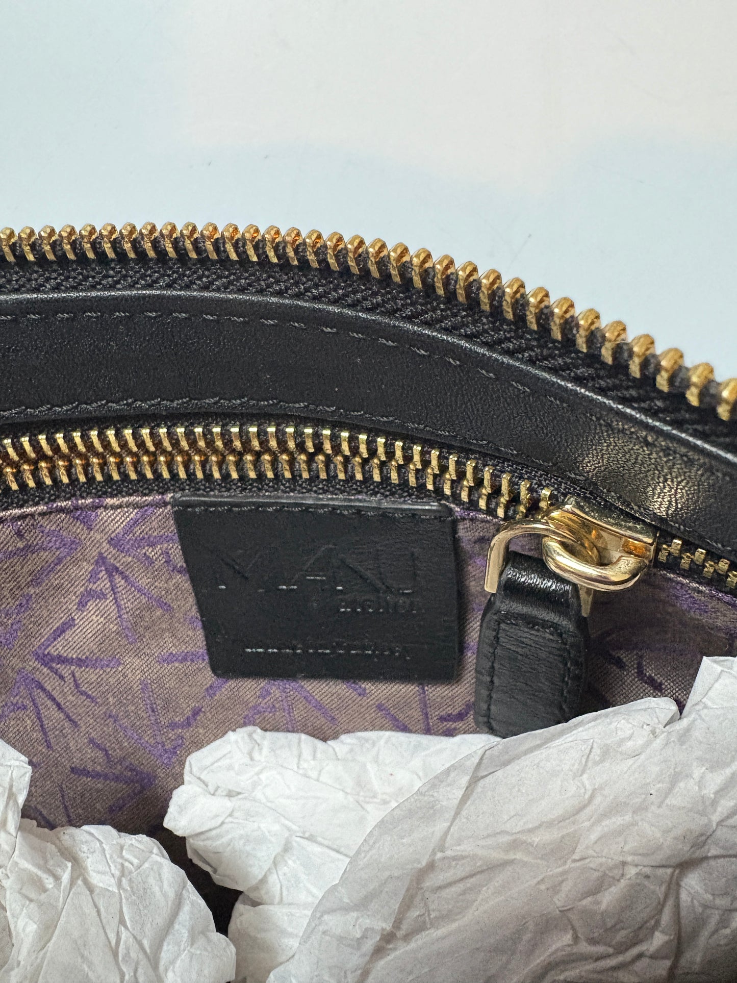 Manu Atelier Leather Shoulder Bag