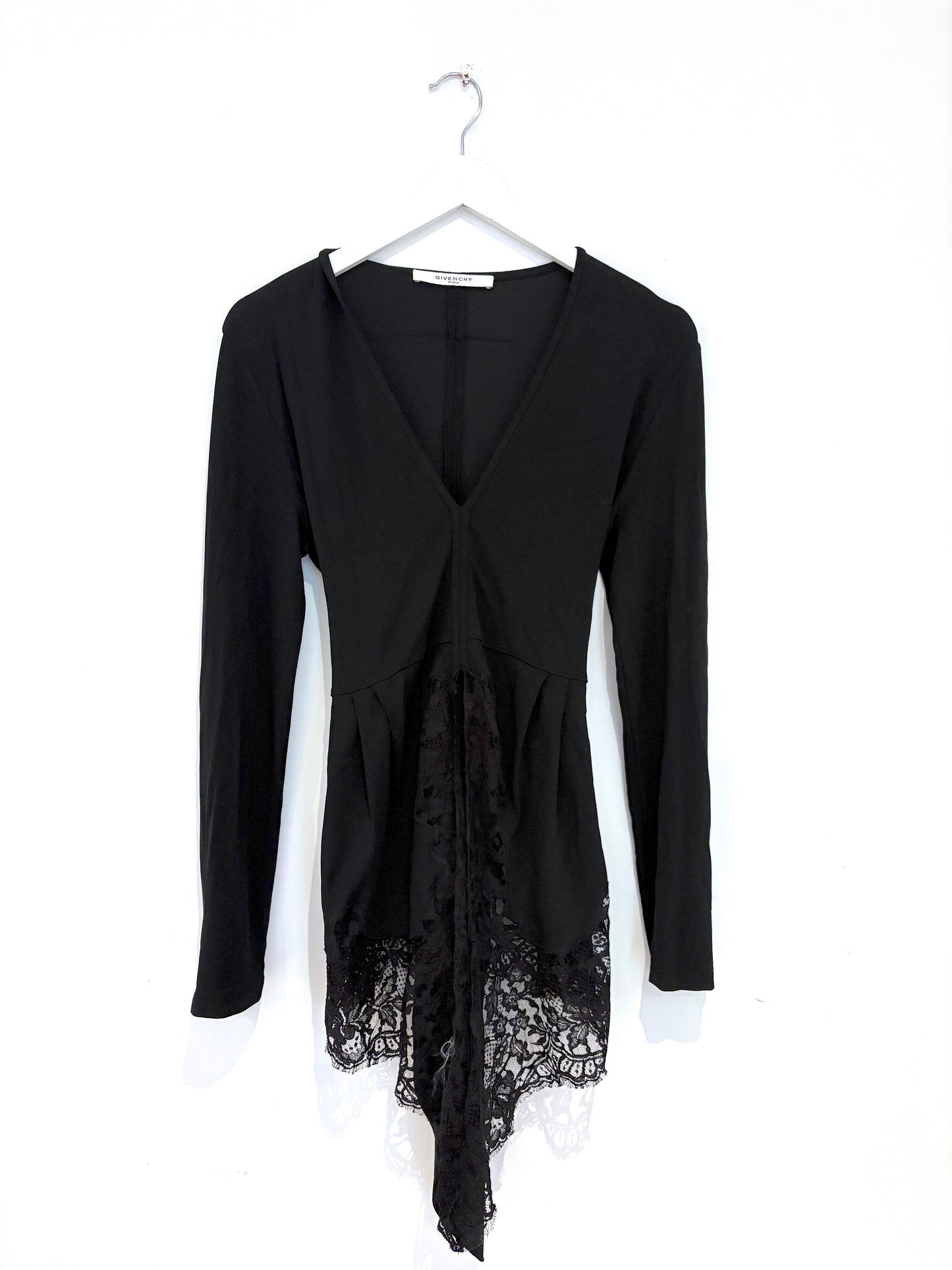 Givenchy Black Lace Top UK 10