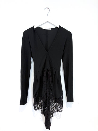 Givenchy Black Lace Top UK 10