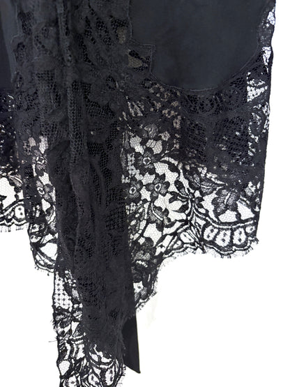 Givenchy Black Lace Top UK 10