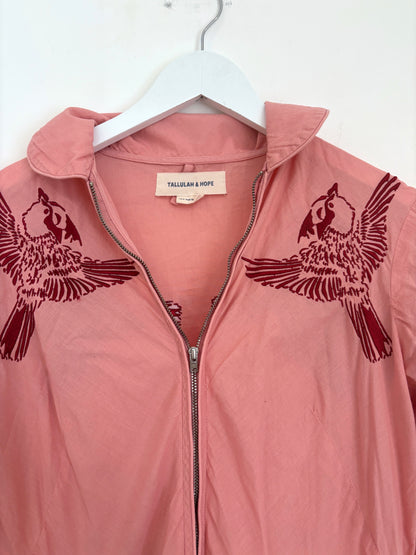 Tallulah & Hope Pink Cotton Dress UK 6