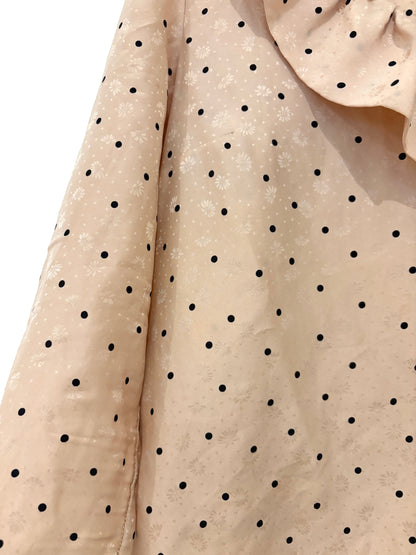 Sézane Silk Polka Dot Blouse UK 6