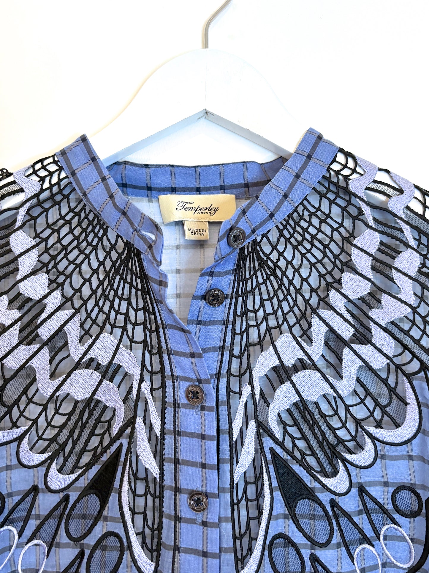 Temperley Check Dress UK 10