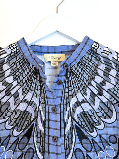 Temperley Check Dress UK 10
