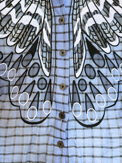 Temperley Check Dress UK 10