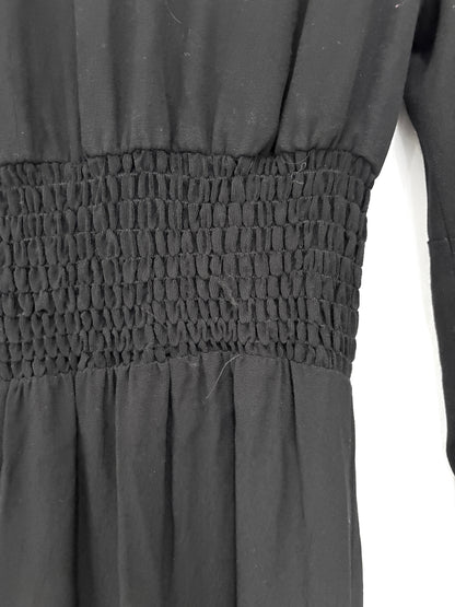 Maje Rimage Studded Midi Dress L