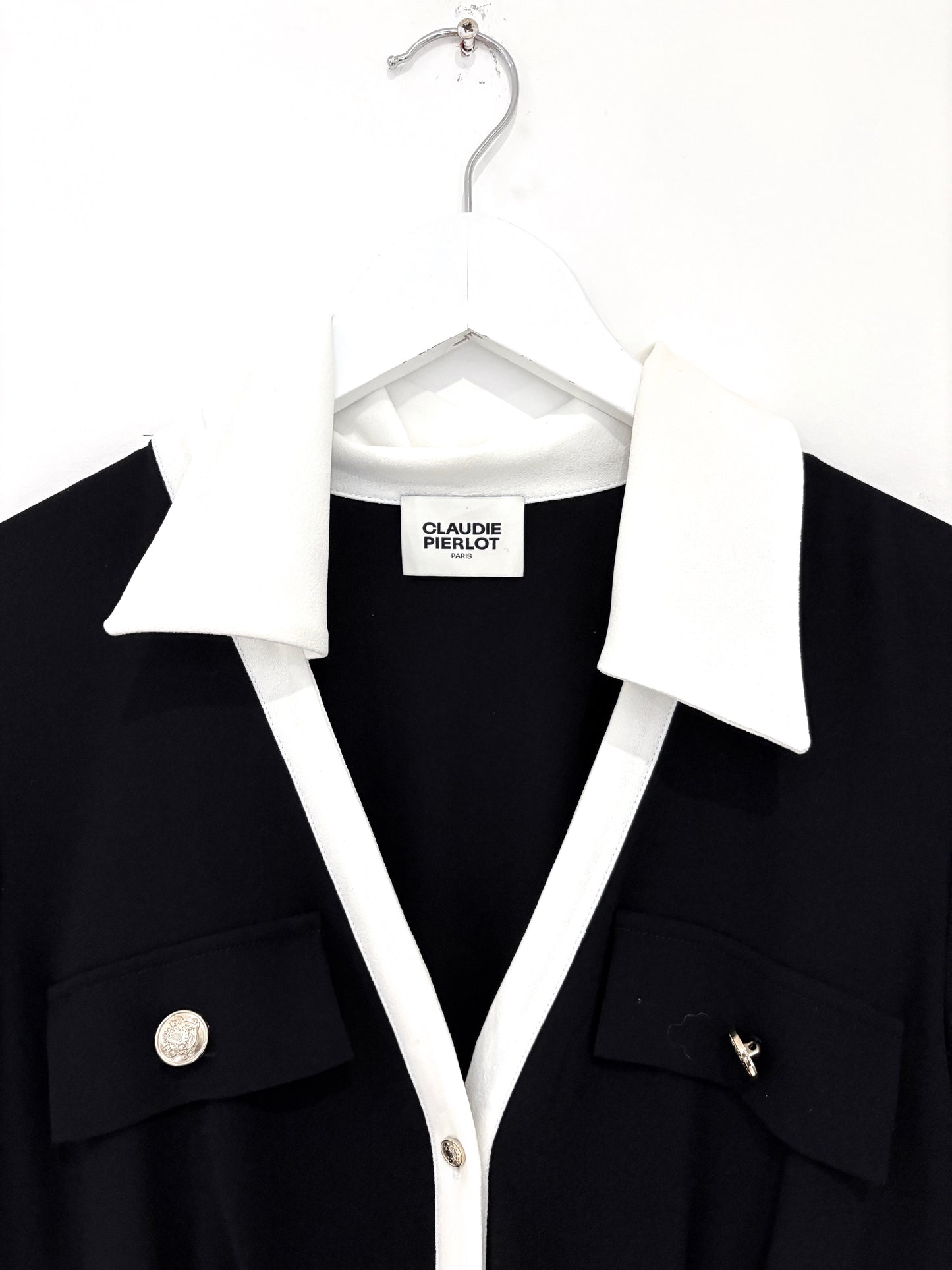 Claudie Pierlot Navy Dress UK 12