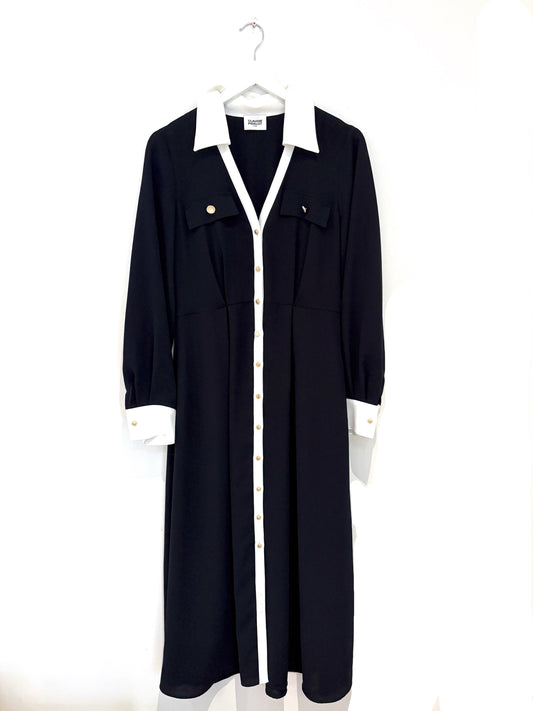 Claudie Pierlot Navy Dress UK 12