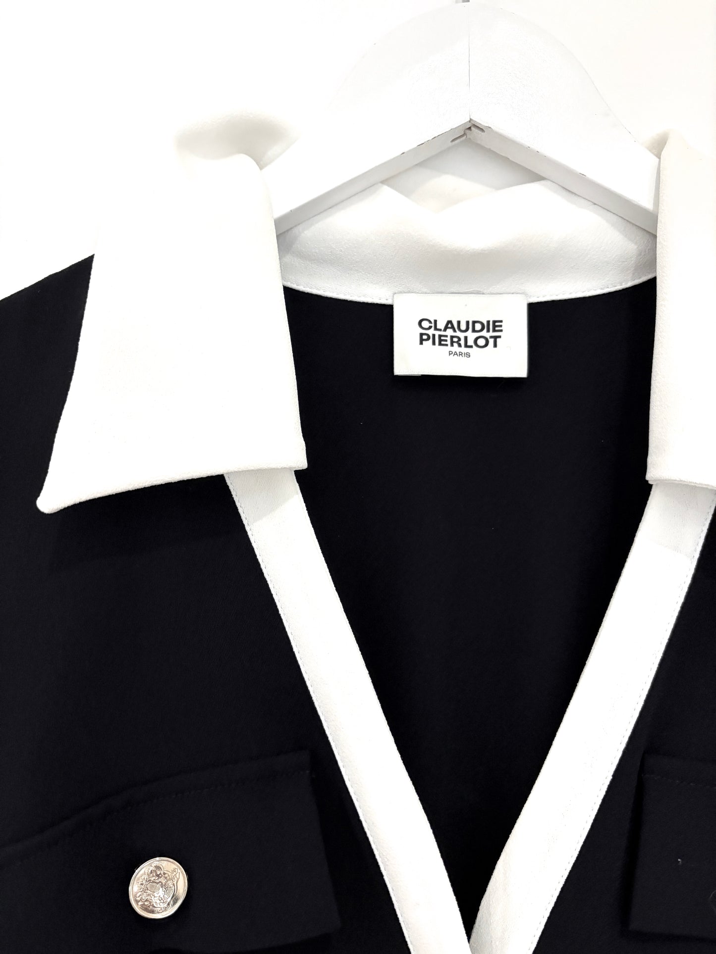 Claudie Pierlot Navy Dress UK 12