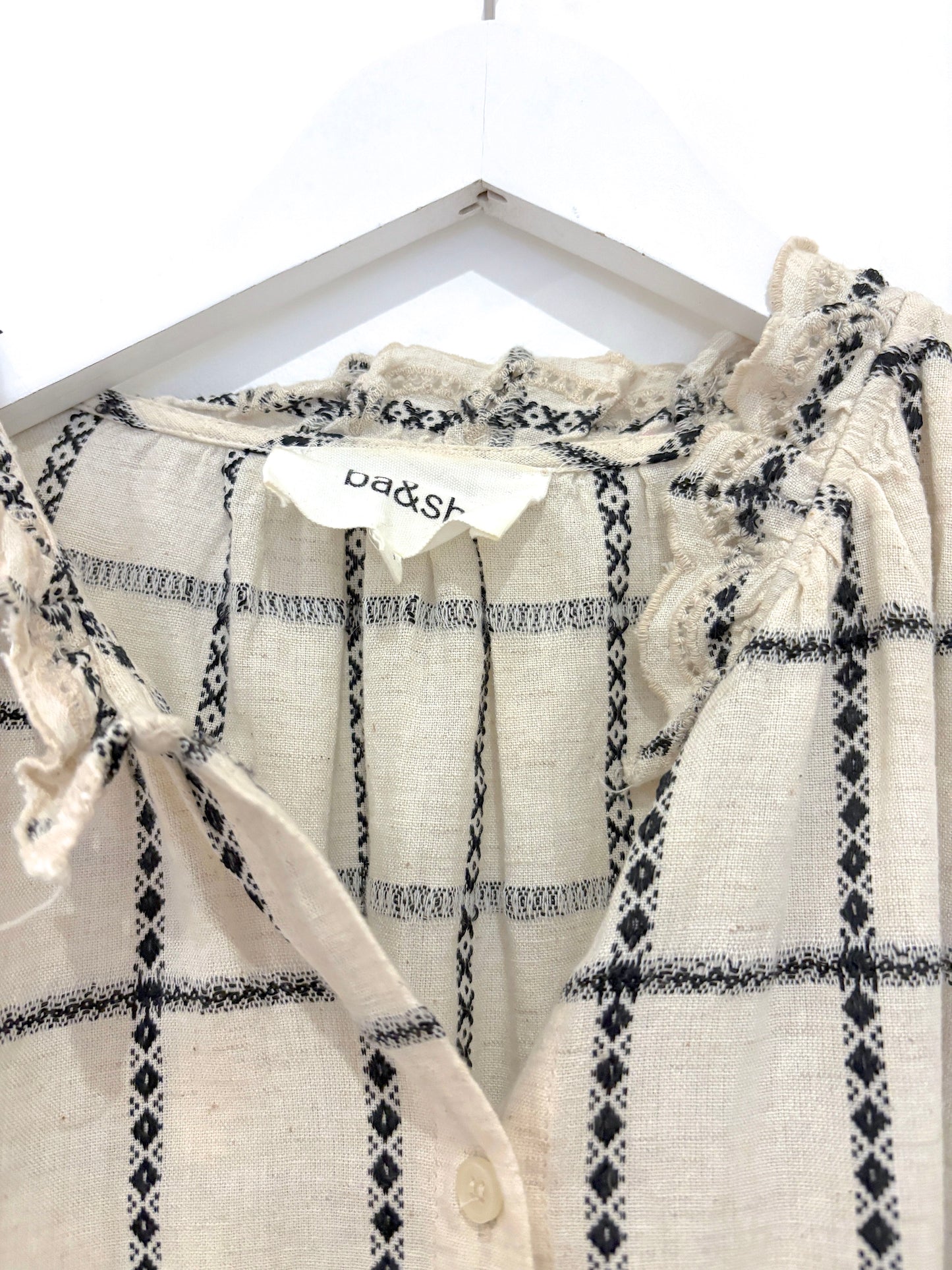 Ba&sh Check Shirt S