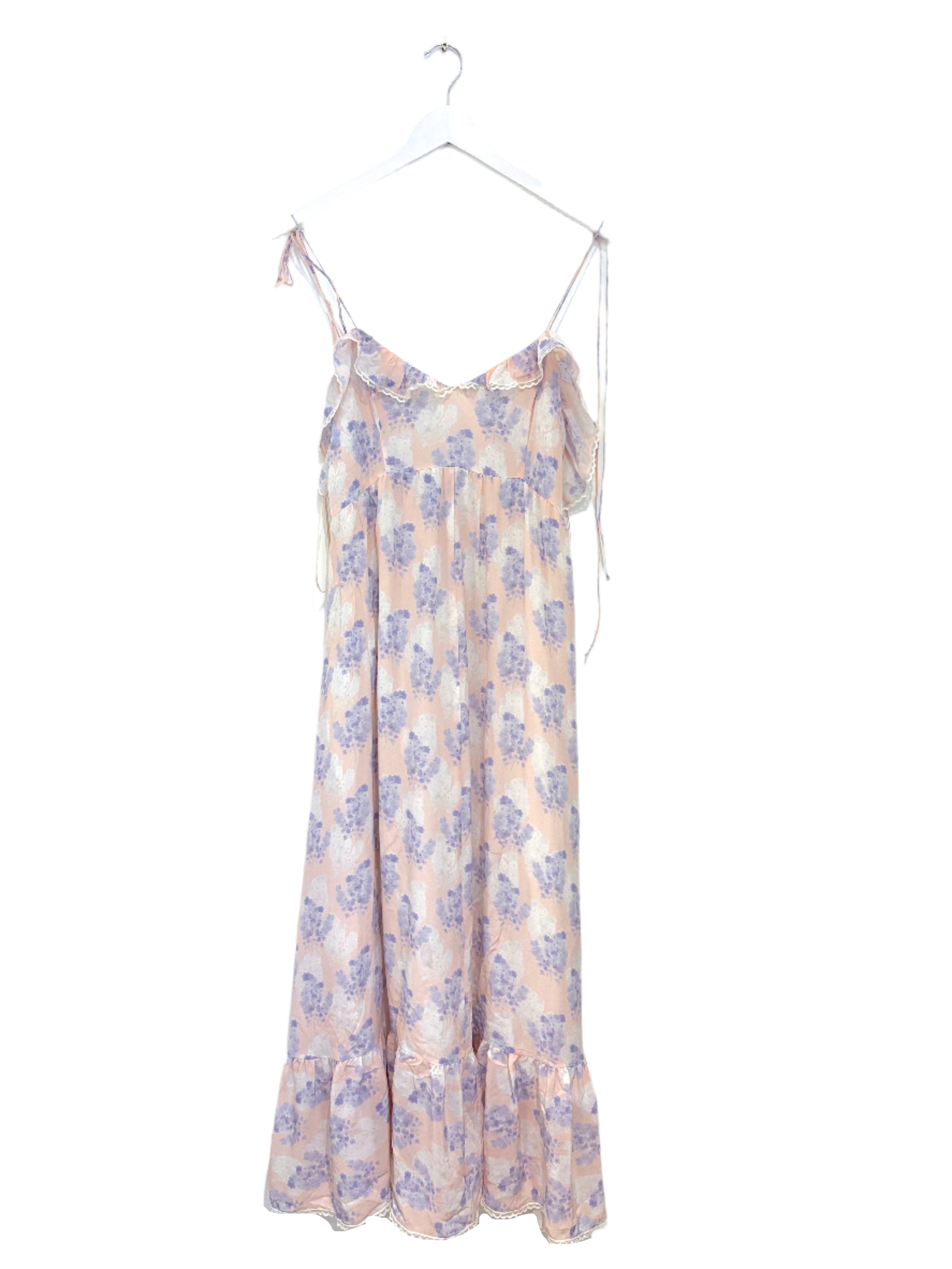 Athena Procopiou Silk Print Dress