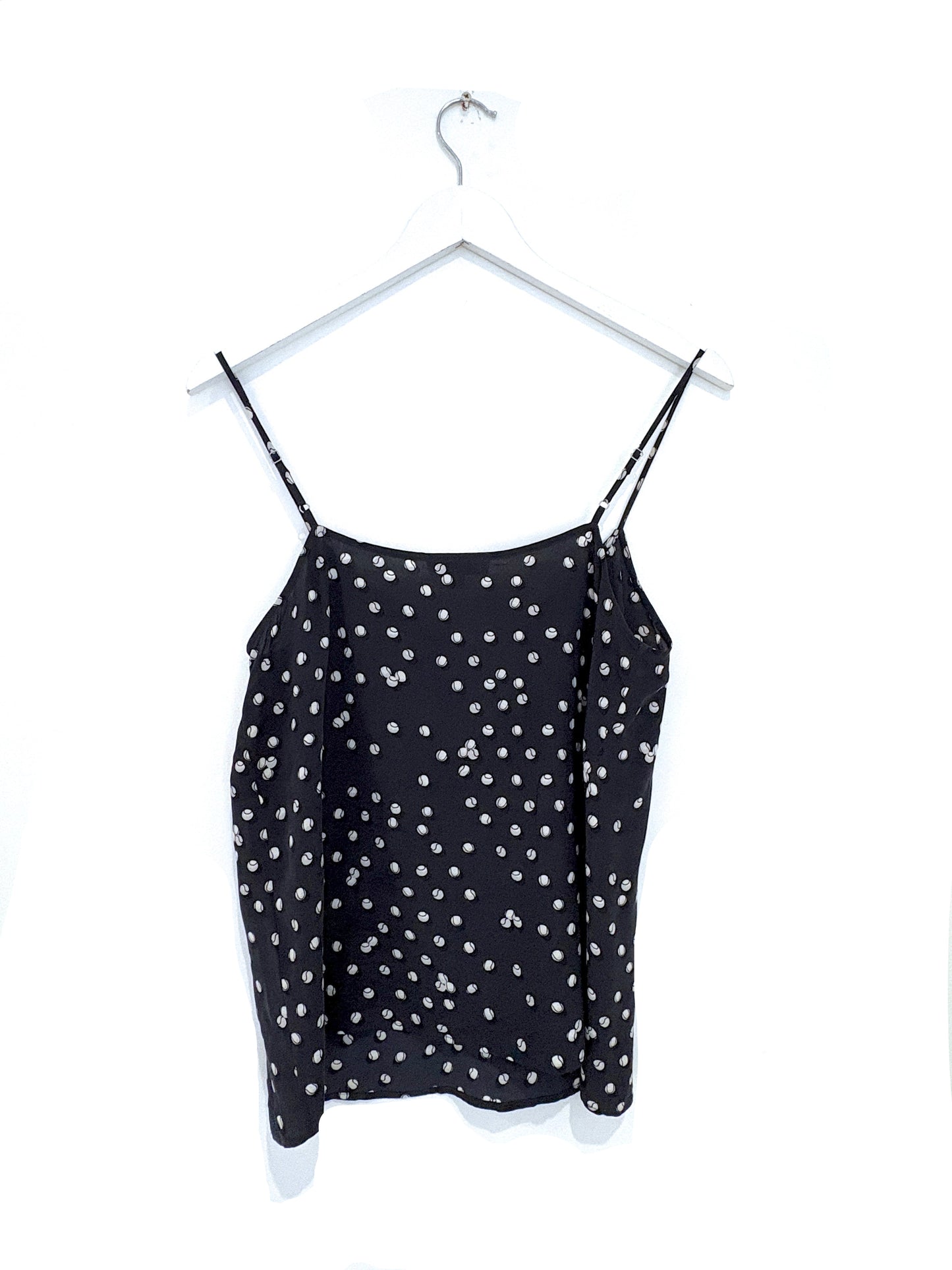 Equipment Spot Print Silk Camisole S