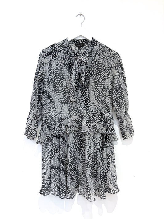 Topshop Print Dress UK 6