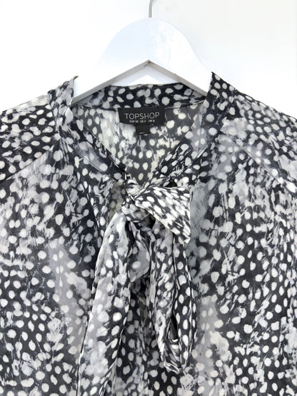 Topshop Print Dress UK 6