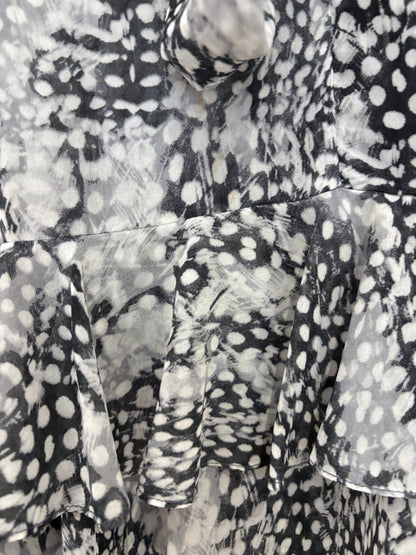 Topshop Print Dress UK 6