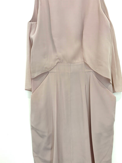 BCBG Max Azria Runway Pink Maxi Dress UK 8